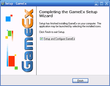 Completion of GameEx Installer